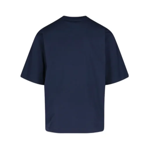 Logo Patch Drop Shoulder T-Shirt