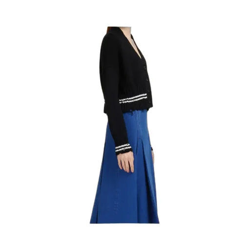 Logo Embroidered Cardigan