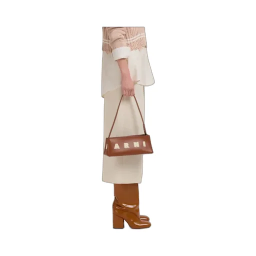Logo Patch Shoulder Bag