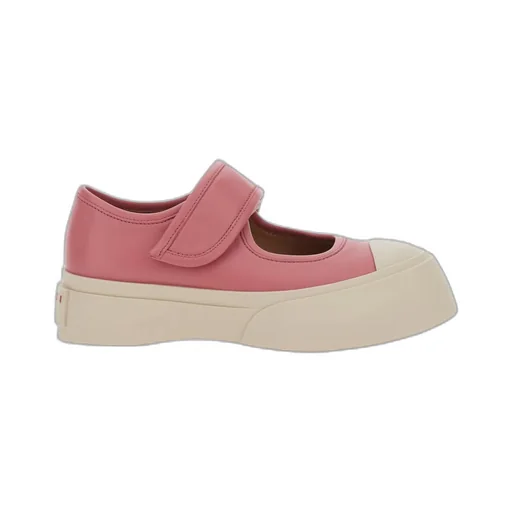 Mary Jane Round-Toe Sneakers