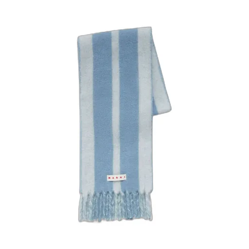 Striped Fringe Detailed Scarf