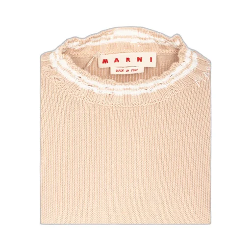 Distressed Crewneck Knitted Jumper