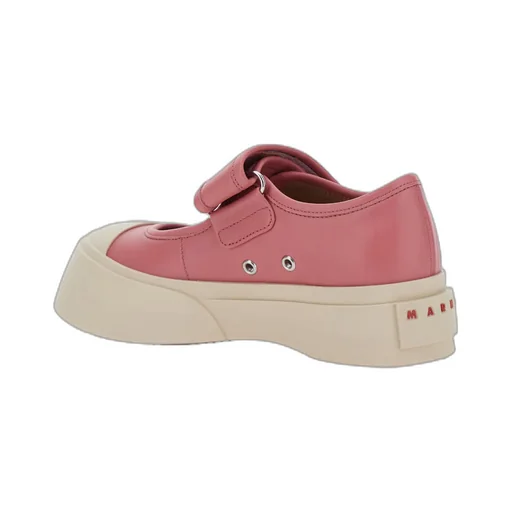 Mary Jane Round-Toe Sneakers
