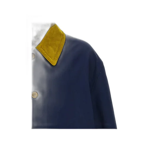 Corduroy Collar Padded Parka