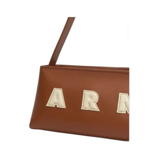 Logo Patch Shoulder Bag