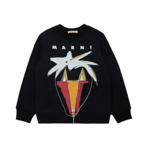 Long-Sleeved Crewneck Sweatshirt