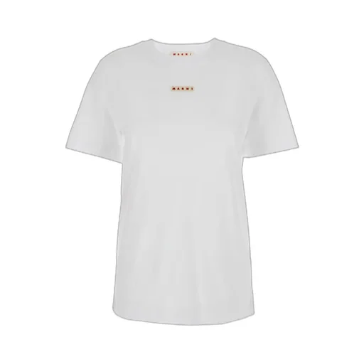 Logo Patch Crewneck T-Shirt