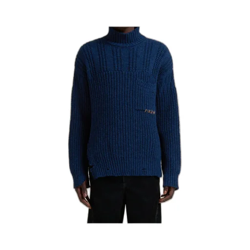 Distressed Long-Sleeved Jumper