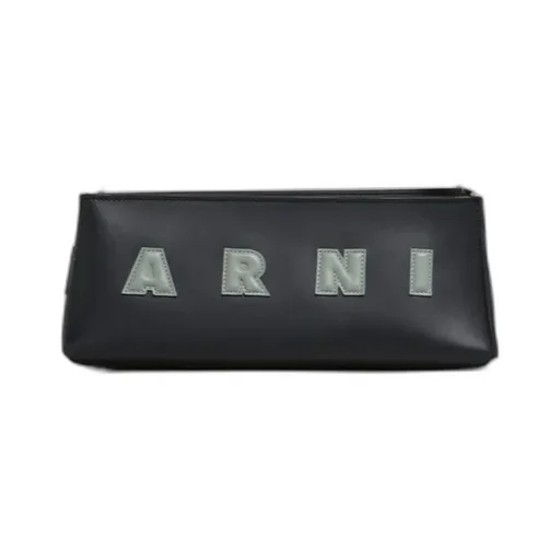 Logo Detailed Zipped Shoulder Bag