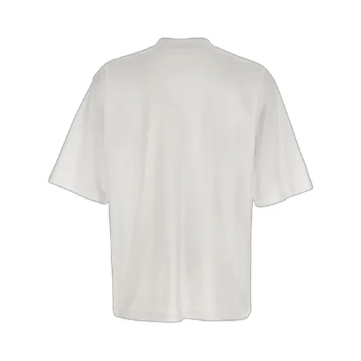 Logo Patch Drop Shoulder T-Shirt