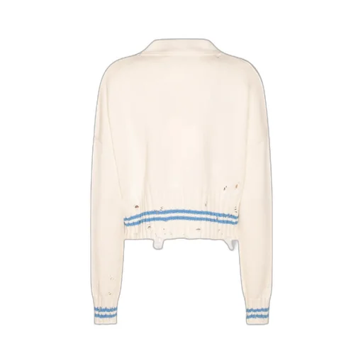Logo Embroidered Cardigan