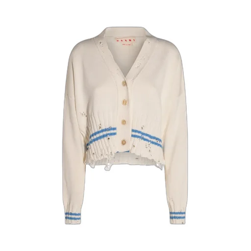 Logo Embroidered Cardigan