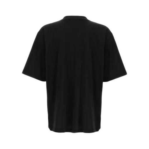 Logo Patch Drop Shoulder T-Shirt