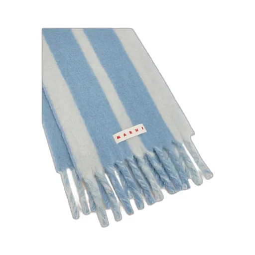 Striped Fringe Detailed Scarf
