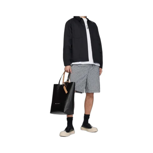 Checked Print Shorts