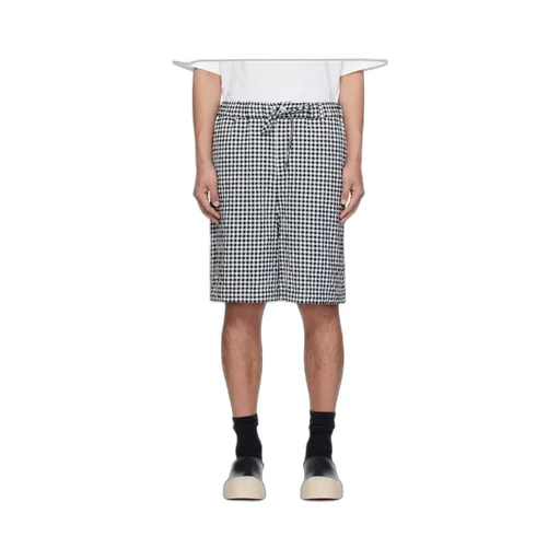 Checked Print Shorts