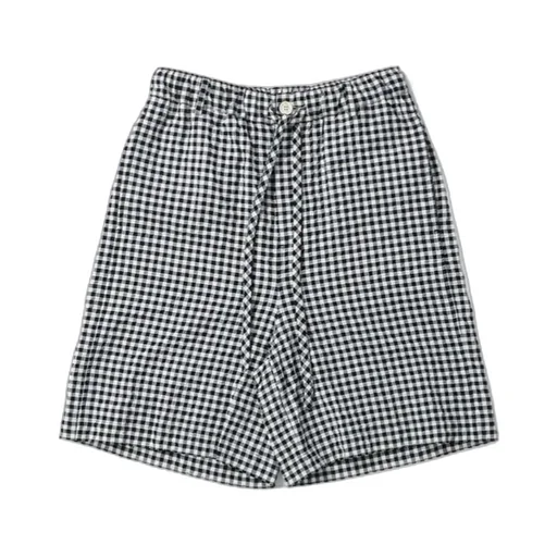 Checked Print Shorts