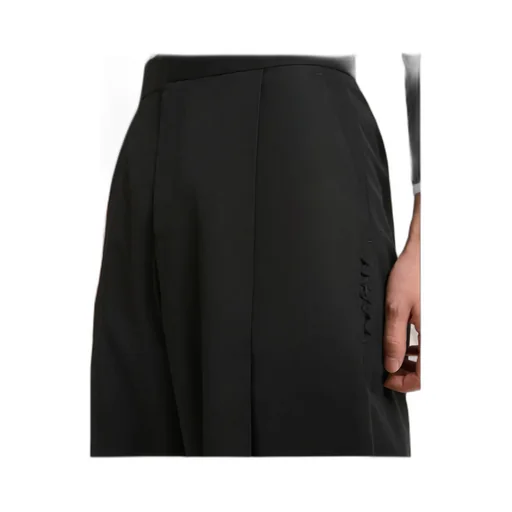 Maxi Pleat Poplin Trousers