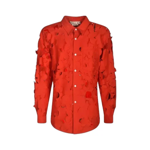 Cut Out Detailed Boxy Fit Shirt