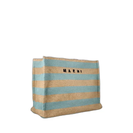Logo Embroidered Medium Tote Bag