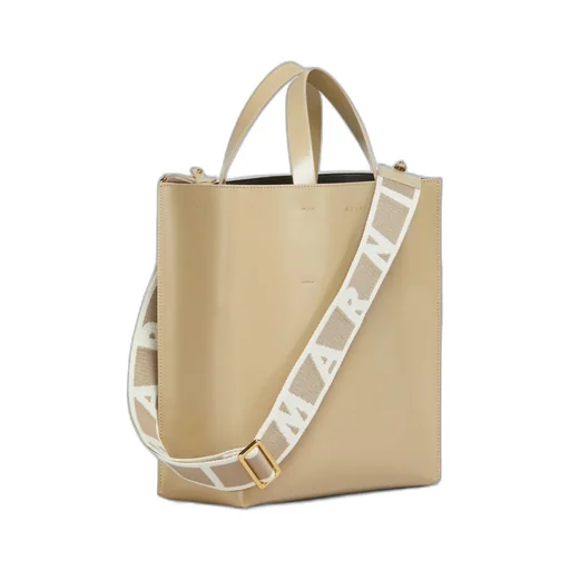 Logo Printed Drawstring Tote Bag