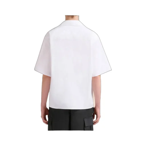 Fawn Patch Poplin Bowling Shirt