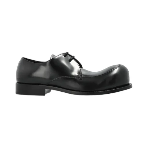 Round Toe Lace-Up Shoes