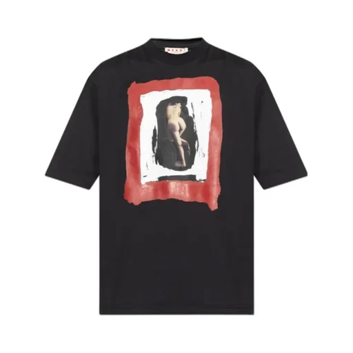Graphic-Printed Crewneck T-Shirt