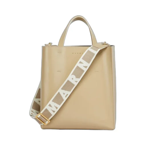Logo Printed Drawstring Tote Bag
