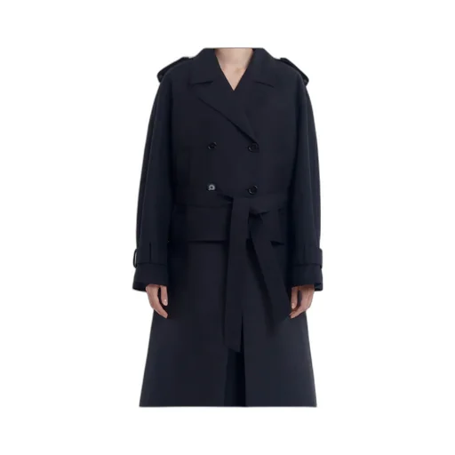 Double-Breasted Trench Jacket