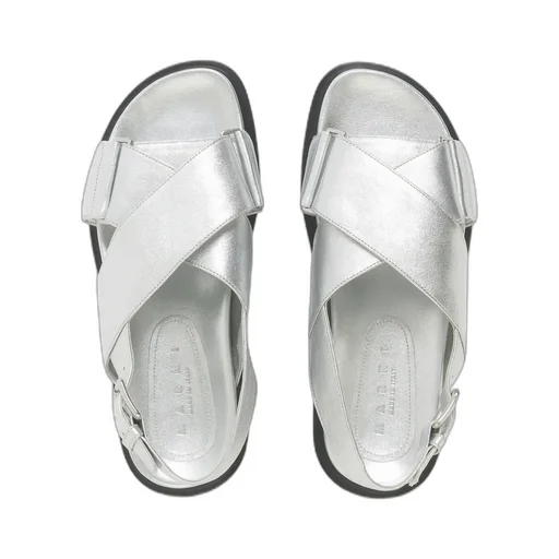 Metallic Effect Sandals