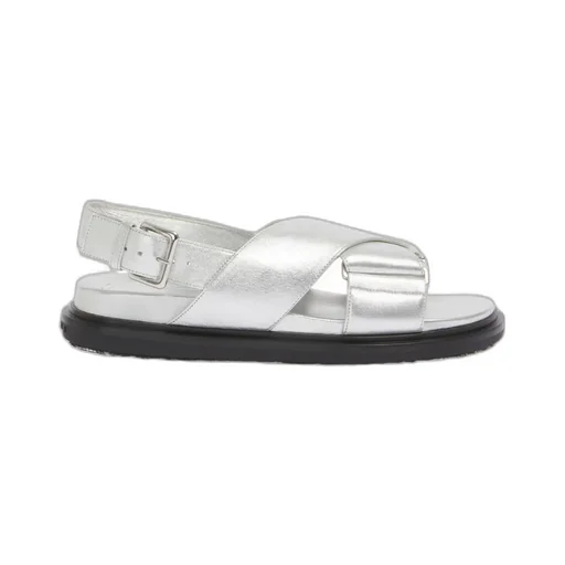Metallic Effect Sandals