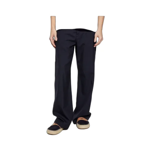 Straight-Leg Tailored Trousers
