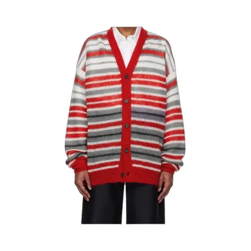 Striped Knit Cardigan