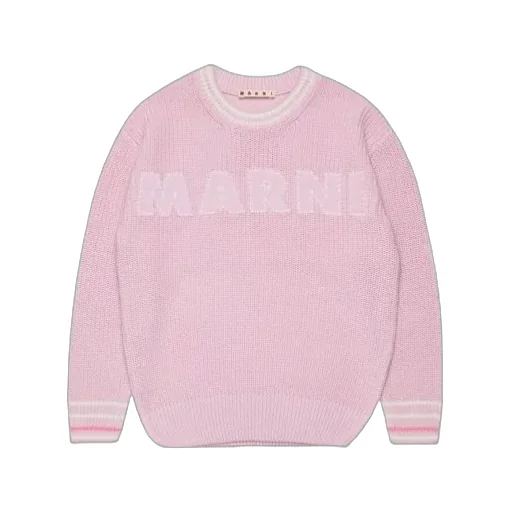 Logo Embroidered Knit Jumper