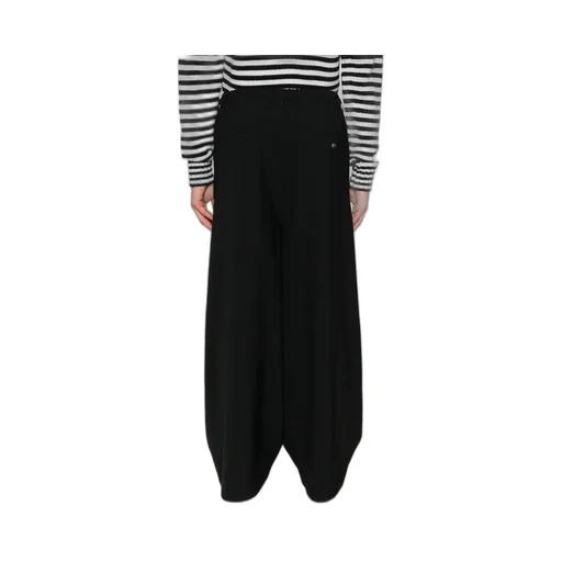 Straight-Leg Drawstring Trousers