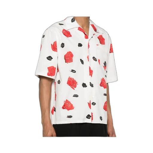 Flower-Print Shirt