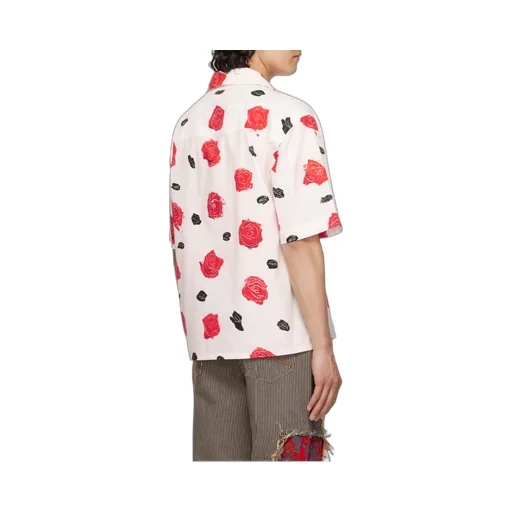 Flower-Print Shirt