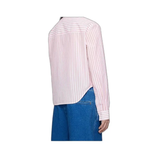 Poplin Stripe Long Sleeve Shirt