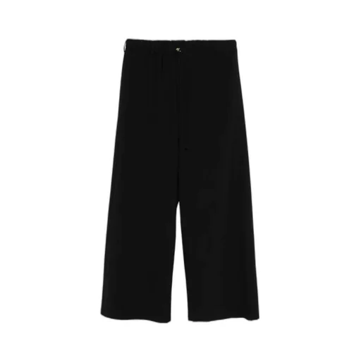 Straight-Leg Drawstring Trousers