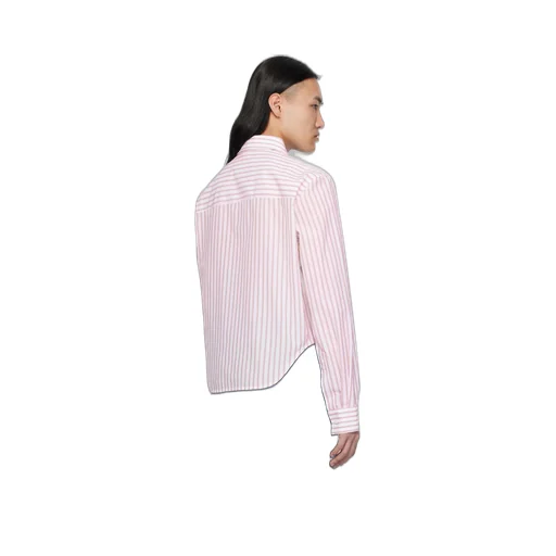 Poplin Stripe Long Sleeve Shirt