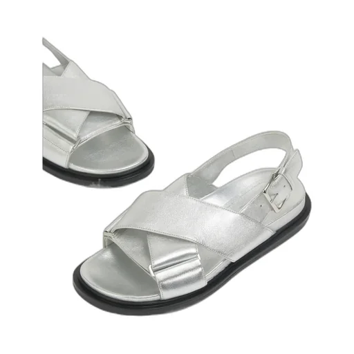 Metallic Effect Sandals