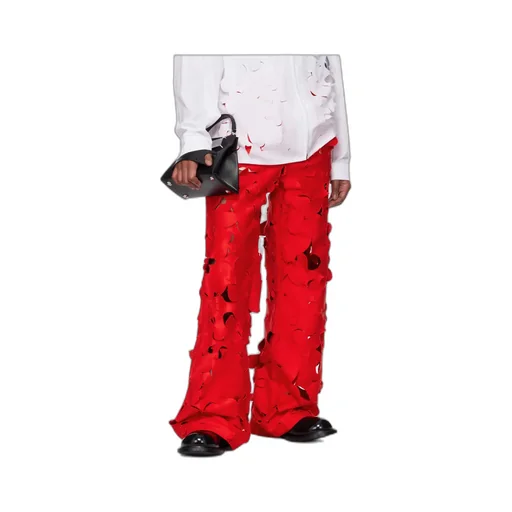 Cut-Out Cargo Pants