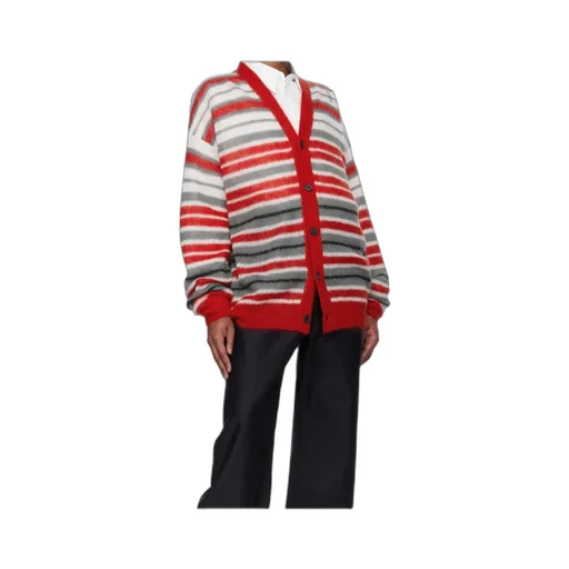 Striped Knit Cardigan