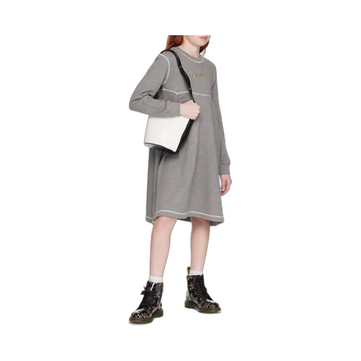 Unbrushed Fleece Dress