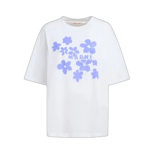 Floral Printed Crewneck T-Shirt