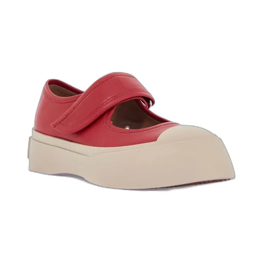 Mary Jane Round-Toe Sneakers