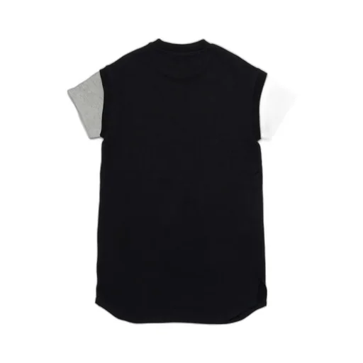 Rhinestone-Logo T-Shirt Dress