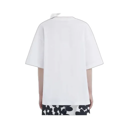 Floral Printed Crewneck T-Shirt