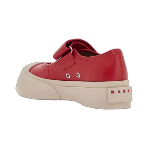 Mary Jane Round-Toe Sneakers